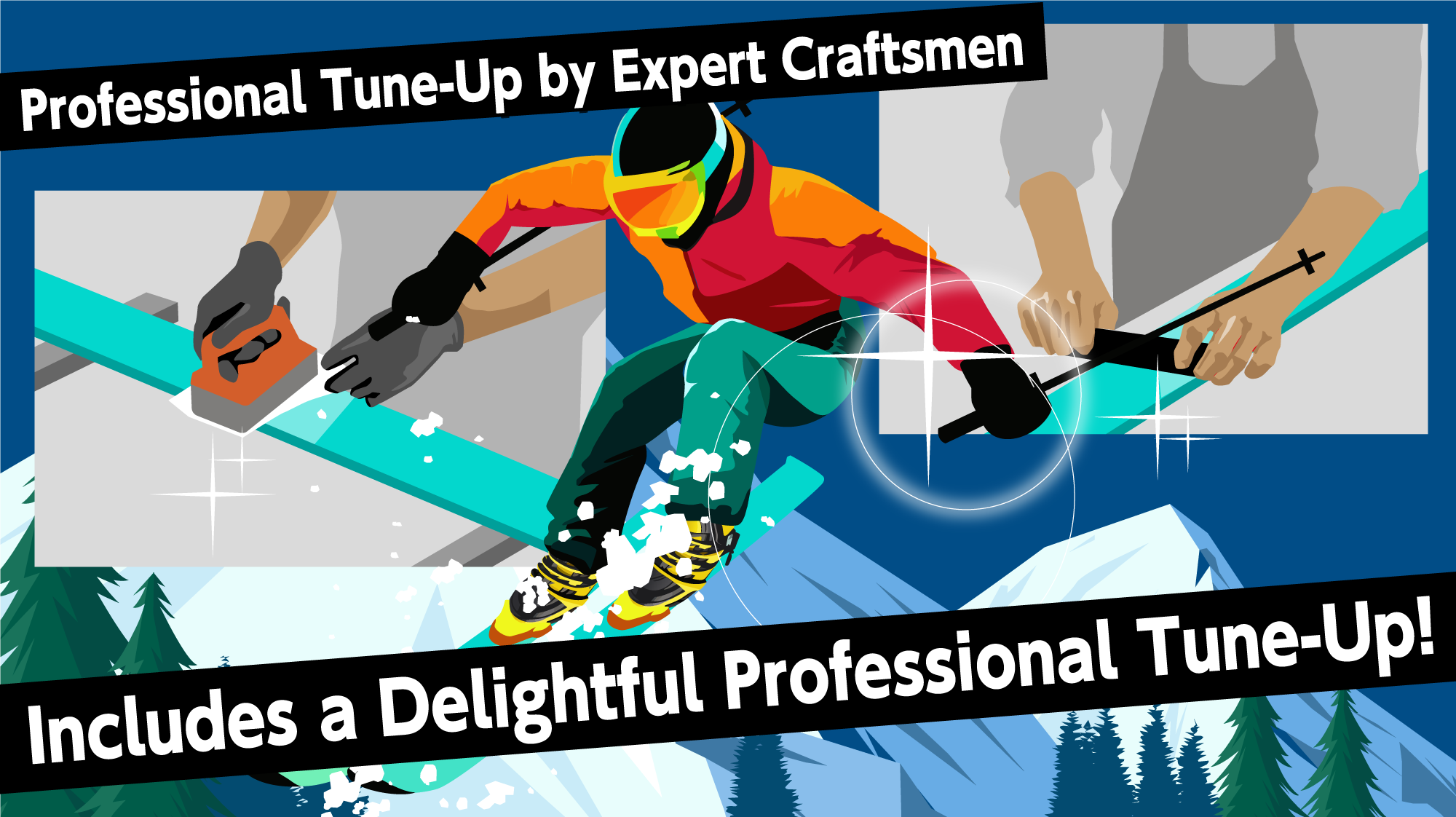 プロ職人によるチューンナップ　嬉しいチューンナップつき